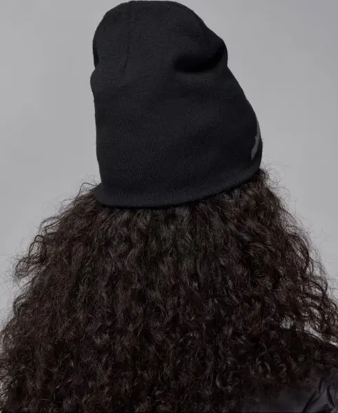 Шапка Nike JORDAN BROOKLYN PEAK BEANIE чорно-сіра II2413-010