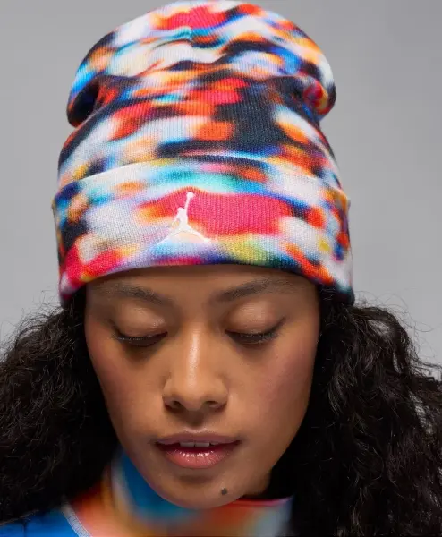 Шапка Nike JORDAN PEAK ESSENTIAL MOUNTAINSIDE BEANIE різнокольорова HV2047-100
