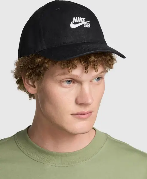 Кепка Nike SB CLUB UNSTRUCTURED SKATE чорна HF7278-010