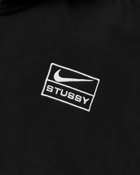 Толстовка Nike STÜSSY FLEECE черная FJ9175-010
