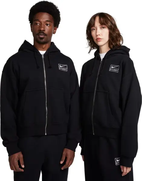 Толстовка Nike STÜSSY FLEECE черная FJ9175-010