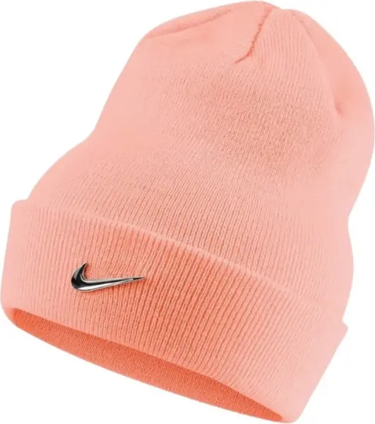 Шапка Nike BEANIE METAL SWOOSH персикова DA1997-697