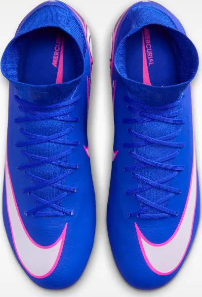 Бутси Nike MERCURIAL ZOOM SUPERFLY 10 PRO FG синьо-рожево-білі HF9433-446