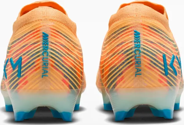 Бутси Nike MERCURIAL ZOOM VAPOR 16 ELITE "KYLIAN MBAPPE" FG оранжево-темно-бірюзові FQ8683-801