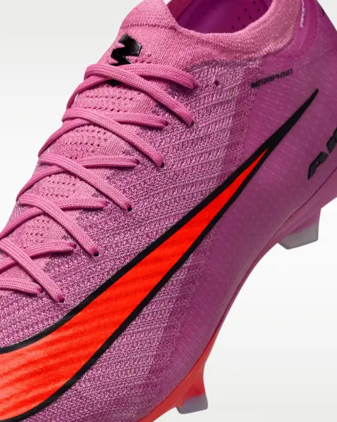 Бутси Nike MERCURIAL ZOOM VAPOR 16 ELITE FG рожево-червоні FQ1457-600