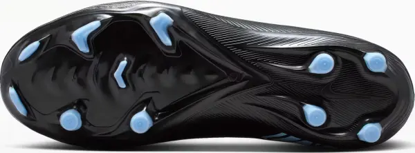 Бутсы детские Nike JR MERCURIAL ZOOM VAPOR 16 ACADEMY FG/MG черно-голубые FQ8392-001