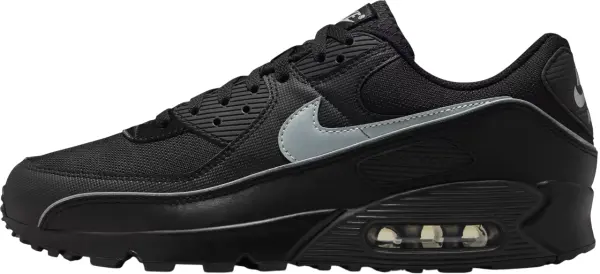 Кроссовки Nike AIR MAX 90 PREMIUM черно-серые HV4517-002