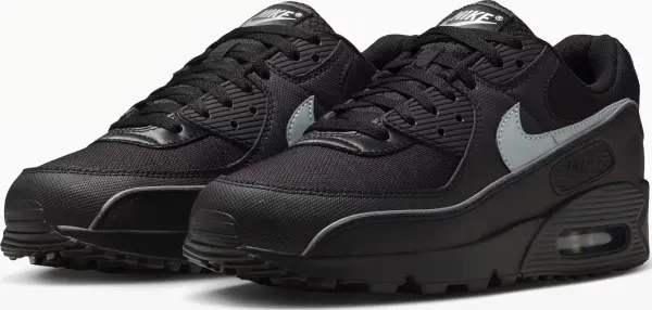 Кроссовки Nike AIR MAX 90 PREMIUM черно-серые HV4517-002