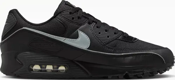 Кроссовки Nike AIR MAX 90 PREMIUM черно-серые HV4517-002
