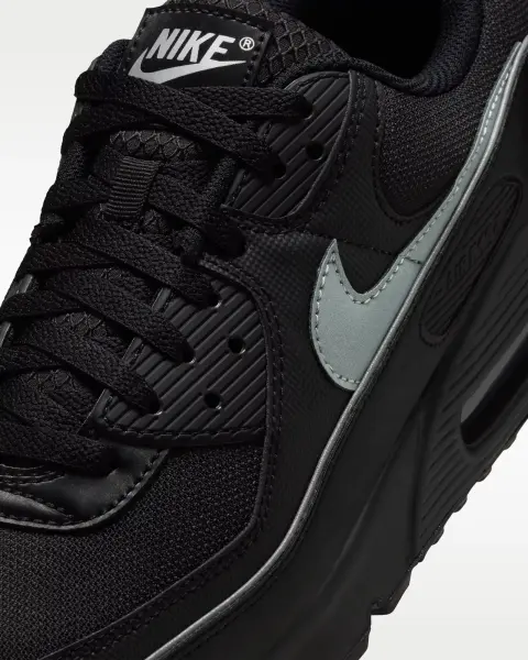 Кроссовки Nike AIR MAX 90 PREMIUM черно-серые HV4517-002