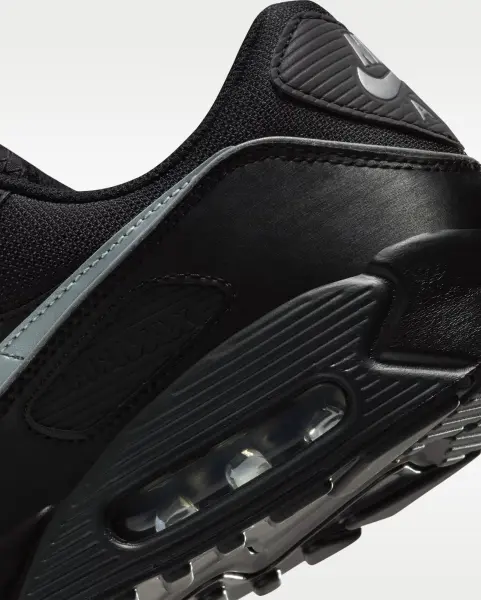 Кроссовки Nike AIR MAX 90 PREMIUM черно-серые HV4517-002