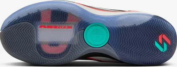 Кроссовки баскетбольные Nike LUKA 4 черно-бело-красные HF0823-001