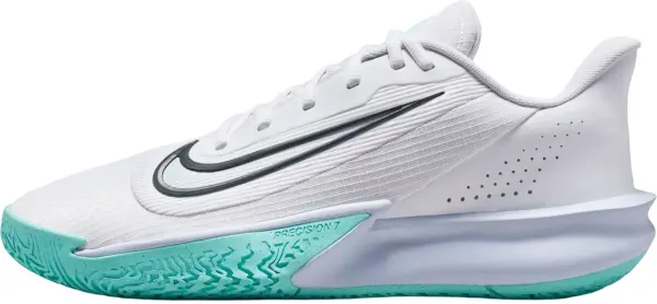Кросівки баскетбольні Nike PRECISION 7 біло-бірюзові HJ9153-101