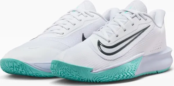 Кросівки баскетбольні Nike PRECISION 7 біло-бірюзові HJ9153-101