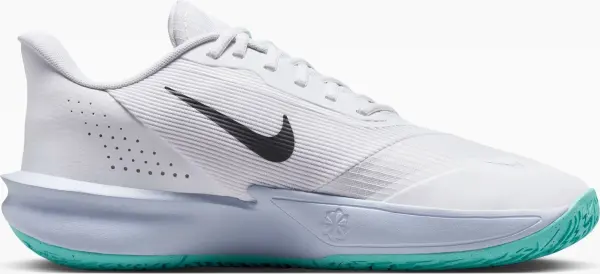 Кросівки баскетбольні Nike PRECISION 7 біло-бірюзові HJ9153-101