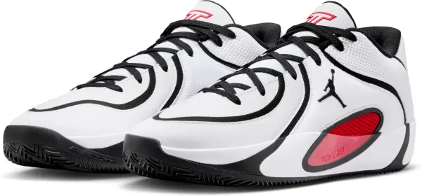 Кросівки баскетбольні Nike TATUM 4 біло-чорно-червоні HQ4614-101