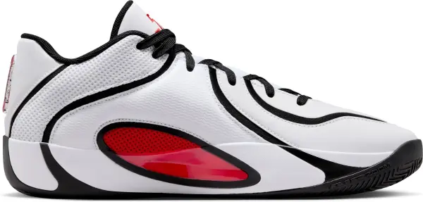 Кросівки баскетбольні Nike TATUM 4 біло-чорно-червоні HQ4614-101