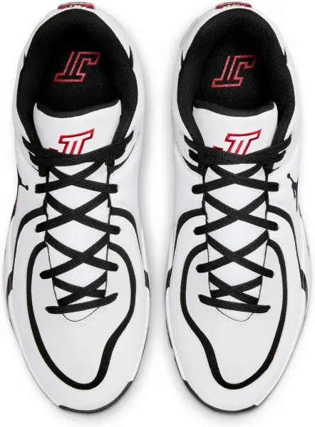 Кросівки баскетбольні Nike TATUM 4 біло-чорно-червоні HQ4614-101
