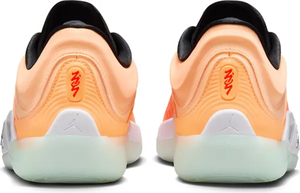 Кроссовки баскетбольные Nike ZION 4 оранжево-черно-белые FB1802-800