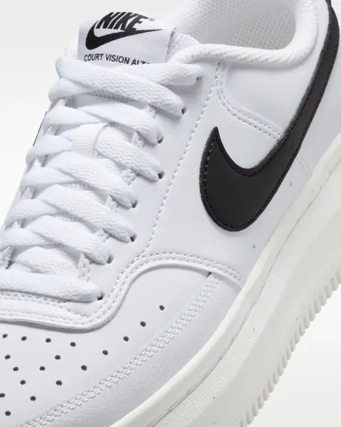 Кроссовки женские Nike COURT VISION ALTA бело-черные DZ5394-107
