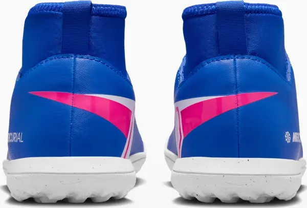 Сороконіжки (шиповки) дитячі Nike JR MERCURIAL SUPERFLY 10 CLUB TF синьо-рожево-білі FQ8313-446