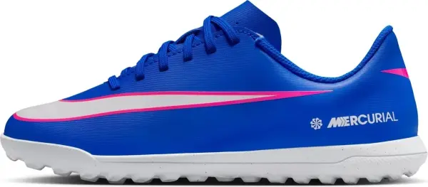 Сороконожки (шиповки) детские Nike JR MERCURIAL VAPOR 16 CLUB TF сине-розово-белые FQ8287-446