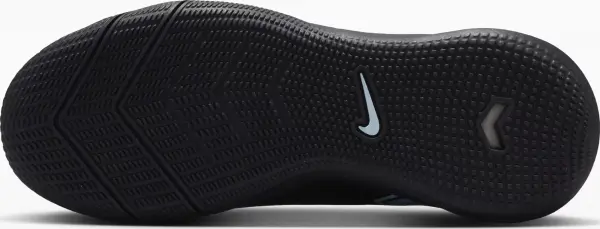 Футзалки (бампы) детские Nike JR MERCURIAL ZOOM VAPOR 16 ACADEMY IC черно-голубые FQ8411-001