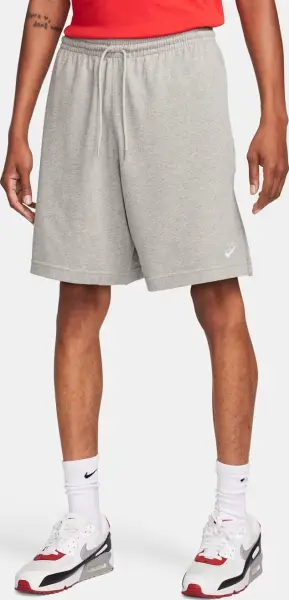 Шорты Nike CLUB KNIT SHORTS серые FQ4359-063