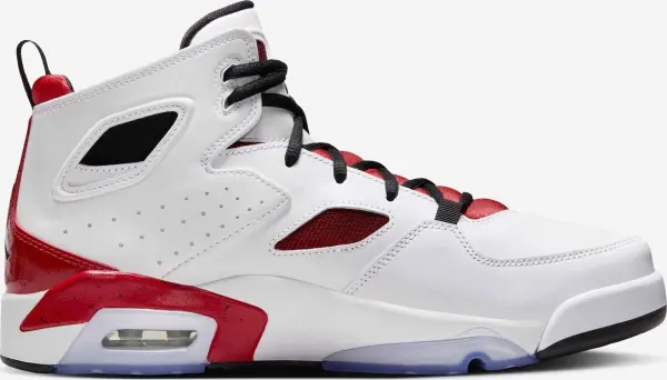 Кроссовки Nike JORDAN FLIGHT CLUB '91 бело-красные 555475-101