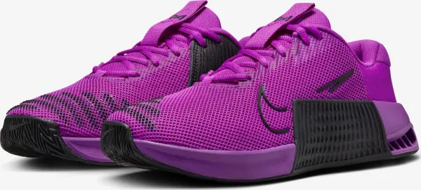Кроссовки для тренировок женские Nike METCON 9 фиолетово-черные DZ2537-500