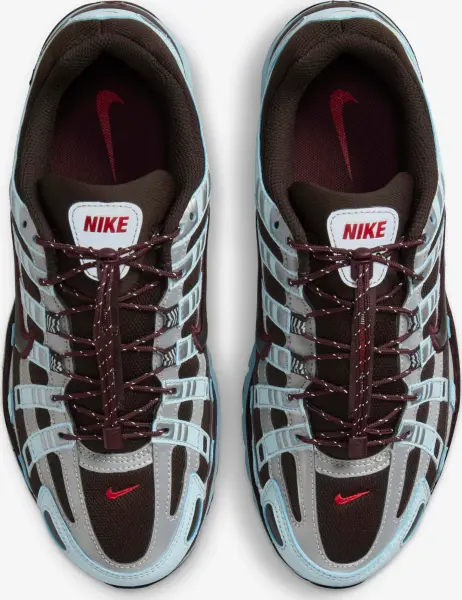 Кроссовки женские Nike P-6000 голубо-коричнево-серые HV2521-400
