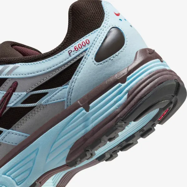 Кроссовки женские Nike P-6000 голубо-коричнево-серые HV2521-400