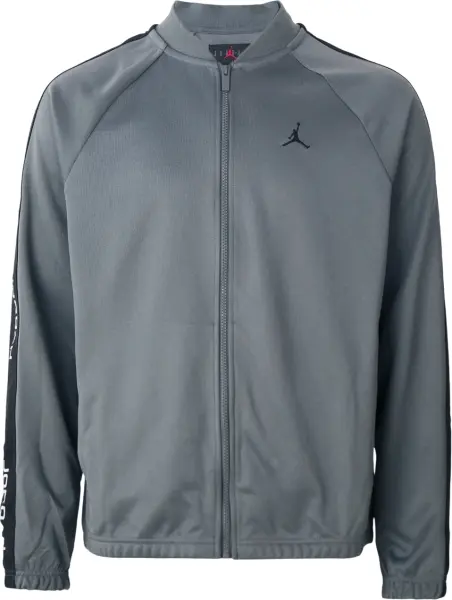 Олимпийка (мастерка) Nike JORDAN ESSENTIALS TRACKSUIT JACKET серо-черная HF9339-034