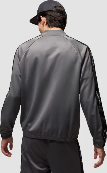 Олимпийка (мастерка) Nike JORDAN ESSENTIALS TRACKSUIT JACKET серо-черная HF9339-034