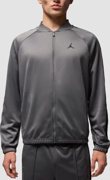 Олимпийка (мастерка) Nike JORDAN ESSENTIALS TRACKSUIT JACKET серо-черная HF9339-034