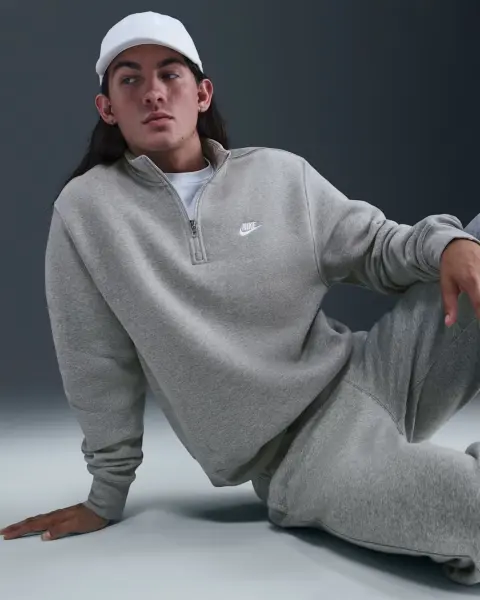 Реглан Nike SPORTSWEAR CLUB FLEECE сірий FN3864-063
