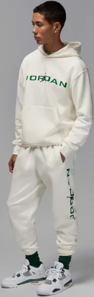 Спортивні штани Nike JORDAN ESSENTIALS FLEECE JOGGERS кремові HQ4645-133