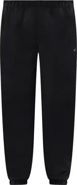 Спортивні штани Nike SOLO SWOOSH CUFFED FLEECE чорні HV1088-010