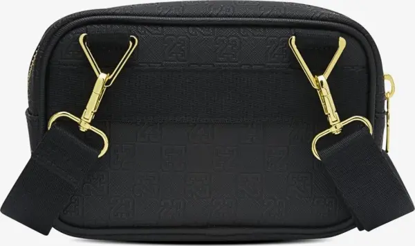 Сумка через плечо Nike JORDAN MONOGRAM CAMERA BAG черно-золотая MA0988-K5X