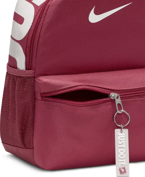 Рюкзак подростковый Nike BRASILIA JDI MINI BACKPACK 11L бордовый DR6091-634
