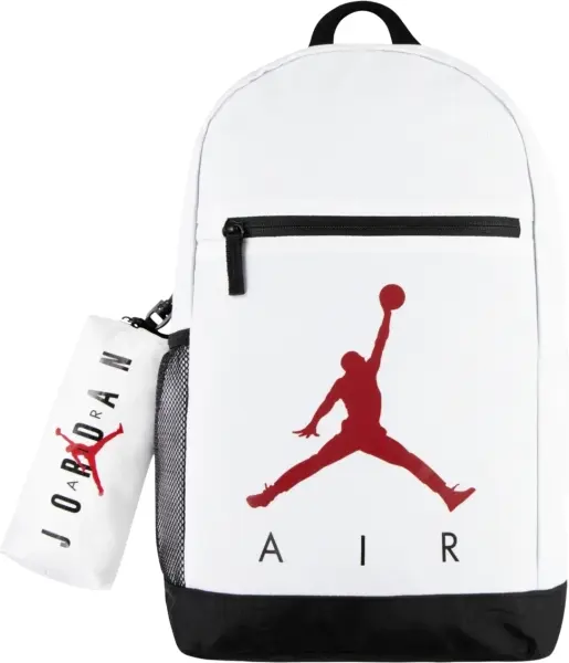 Рюкзак подростковый Nike JORDAN AIR SCHOOL 17L бело-красный 9B0503-001