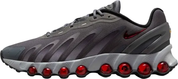 Кросівки Nike AIR MAX DN8 темно-сіро-червоні FQ7860-005