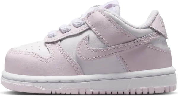 Кросівки дитячі Nike DUNK LOW (TDE) світло-бузково-білі FB9107-128