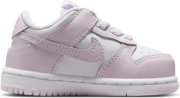 Кросівки дитячі Nike DUNK LOW (TDE) світло-бузково-білі FB9107-128