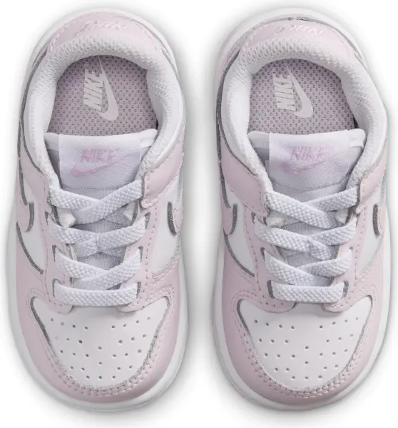 Кросівки дитячі Nike DUNK LOW (TDE) світло-бузково-білі FB9107-128
