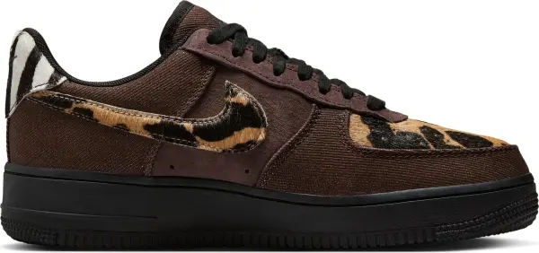 Кроссовки женские Nike AIR FORCE 1 '07 темно-коричневые HV6356-200