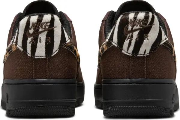 Кроссовки женские Nike AIR FORCE 1 '07 темно-коричневые HV6356-200