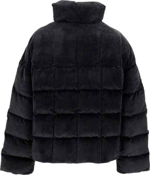 Куртка жіноча Nike SPORTSWEAR ESSENTIAL THERMA-FIT OVERSIZED CORDUROY чорна FB8727-010