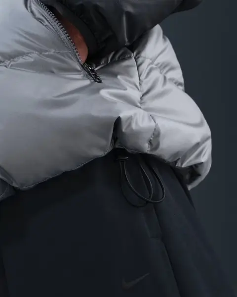 Пуховик Nike WINDRUNNER STATEMENT DOWN JACKET антрацитово-серый HQ7790-061