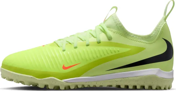 Сороконожки (шиповки) детские Nike JR PHANTOM 6 LOW ACADEMY TF лаймовые HQ2038-800